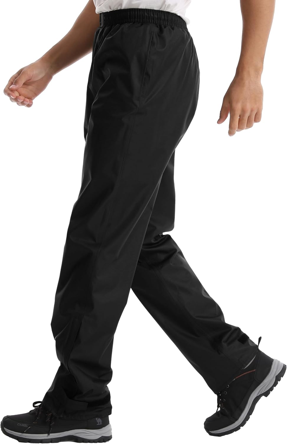 Rain Pants Waterproof Breathable Lightweight Rain Over Pants image 2
