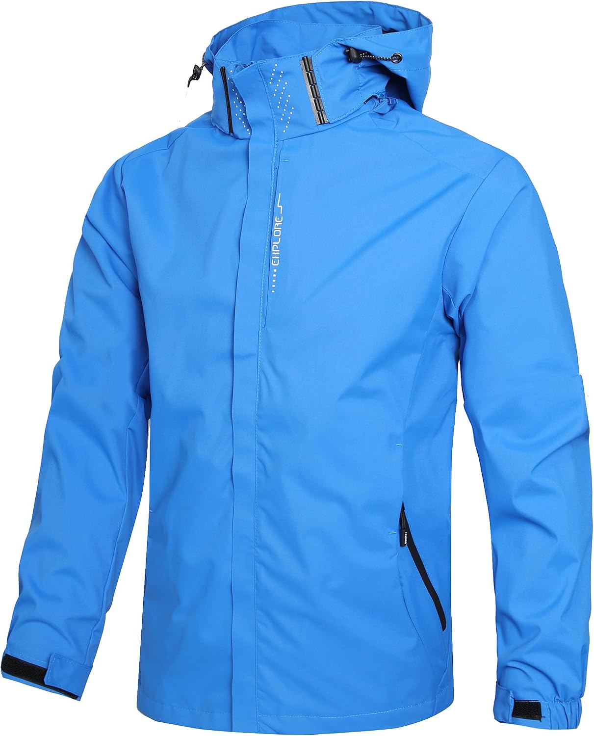 Lightweight Waterproof Rain Jacket,Shell Hooded Outdoor image 1